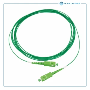 Jarretière vert SCAPC/SCAPC 1.6mm G657A2 – 3.5m